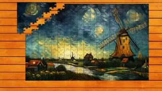 Скриншот 1 к игре Van Gogh's Masterpiece Jigsaw Puzzles