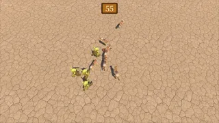 Скриншот 2 к игре 一個普通的俯視角射擊遊戲