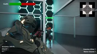Скриншот 2 к игре Aim Trainer Gauntlet