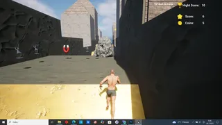 Скриншот 2 к игре Man Without Clothes Runner