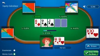 Скриншот 6 к игре Solo King - Single Player : Texas Hold'em Poker and Calculators