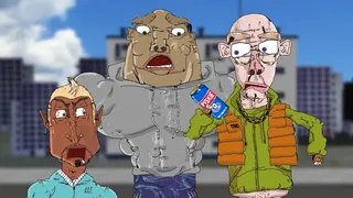Скриншот 2 к игре Hoodies Squad: Alcoholypse
