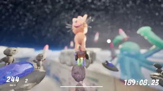 Скриншот 3 к игре Deedlee Doo! Carkour!