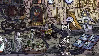 Скриншот 1 к игре 100 Moon Base Cats