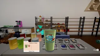 Скриншот 1 к игре Boba Cafe Simulator