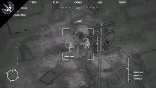 Скриншот 6 к игре AC130 уничтожает зомби.