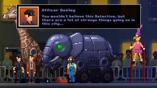 Скриншот 1 к игре The Darkside Detective: Backside of the Moon