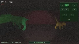 Скриншот 2 к игре Five Nights with Dino