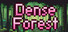 Dense forest