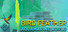 Bird Feather: Aquamarine World