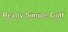 Really Simple Golf