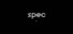 spec