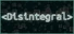 Disintegral