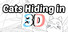 Cats Hiding in 3D