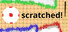scratched!