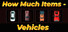 How Much Items - Vehicles