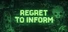 Regret To Inform