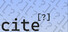 Cite