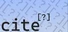 Cite