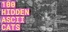 100 Hidden ASCII Cats