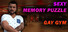 Sexy Memory Puzzle - Gay Gym