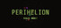 Perihelion: Rogue Orbit
