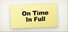 On Time In Full