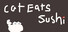 Cat Eats Sushi