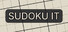 SUDOKU IT