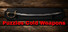 Puzzles Cold Weapons