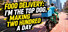 Food delivery: I’m the top dog, making two hundred a day