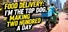 Food delivery: I’m the top dog, making two hundred a day