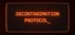 Decontamination Protocol