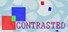 Contrasted