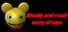 Bloody and cruel story of toys
