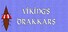 Viking's drakkars