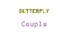 Butterfly couple