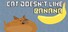 Cat doesn't like banana