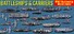 Battleships and Carriers - WW2 Battleship Game