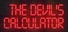 The Devil's Calculator