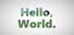 Hello, World.