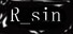 R_sin