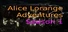 Alice Lorange Adventures Season 1
