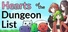 Hearts of the Dungeon List