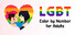 LGBT Color by Number for Adults