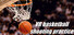 VR basketball shooting practice
