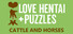 Love Hentai and Puzzles: Cattle and Horses