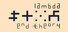 LAMBDA end THEORY