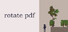 rotatePDF: A Corporate Tale