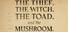 The Thief, the Witch, the Toad, and the Mushroom.